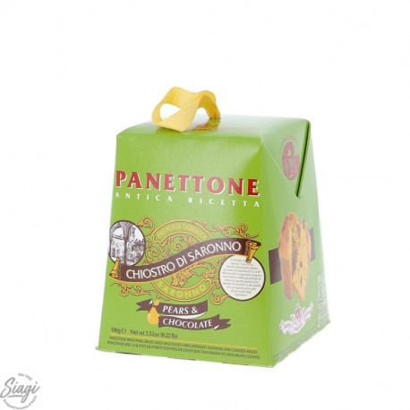 PANETTONE POIRE CHOCO 100 G LAZZARONI