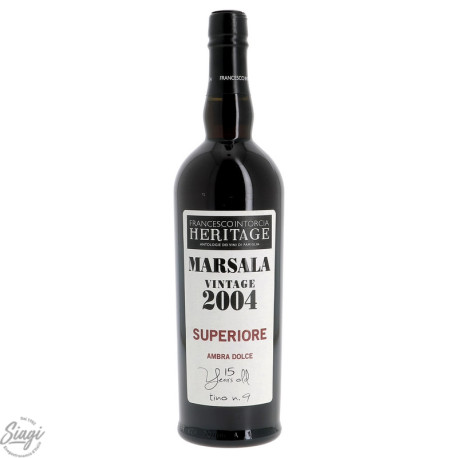 MARSALA SUPERIORE DOUX 2004 75CL AOC INTORCIA 