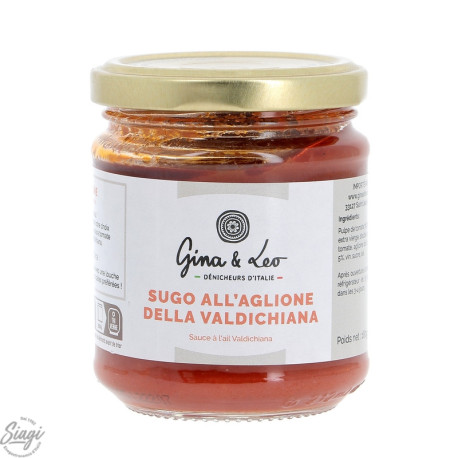 SAUCE AGLIONE GINA&LEO 180 G